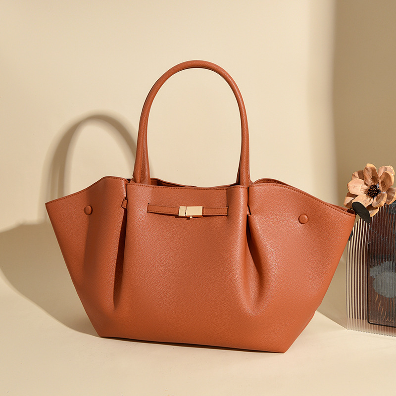 Designer Tote Bag 2026 New British Suede Large Wing Design Tote for Women, Spacious New York Style Shoulder Bag with Top Handle, Versatile Carryall Pu - view 6