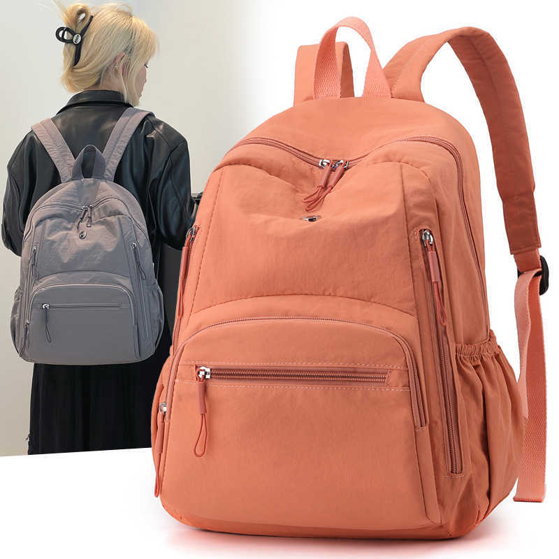 New ultra-light waterproof parachute nylon fabric large capacity puff bag for women, stylish and niche for ladies, double-shoulder designT260713 - view 3
