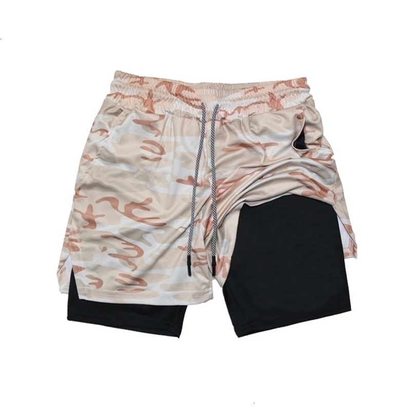 2-in-1 Running Summer Workout Shorts for Men Gym Performance Compression Shorts with Phone Pocket Towel Loop Athletic Activewear 260711 - view 6