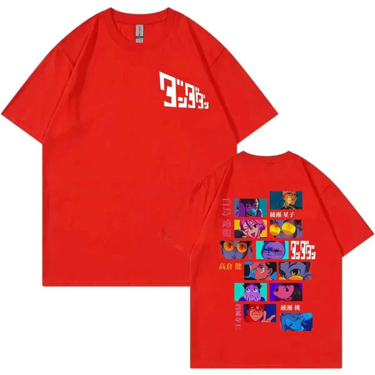 Men Dandadan Japanese Anime T-shirt Clothing Fashion Cartoon Short Sleeve T-shirts High Quality Cotton Oversized T Shirts J260713 - view 5