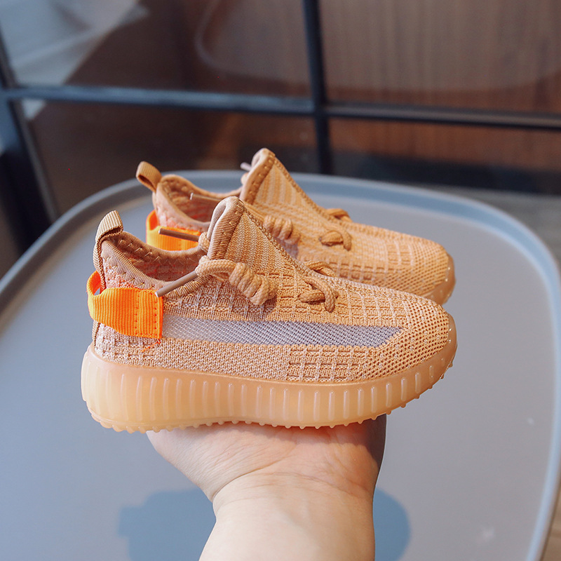 Free Shipping Worldwide luxury designer Kids Hollow Mesh Kids Walking Sneakers Cool For Summer Flexible Upper Toddler Casual Athletic Trainers - view 5