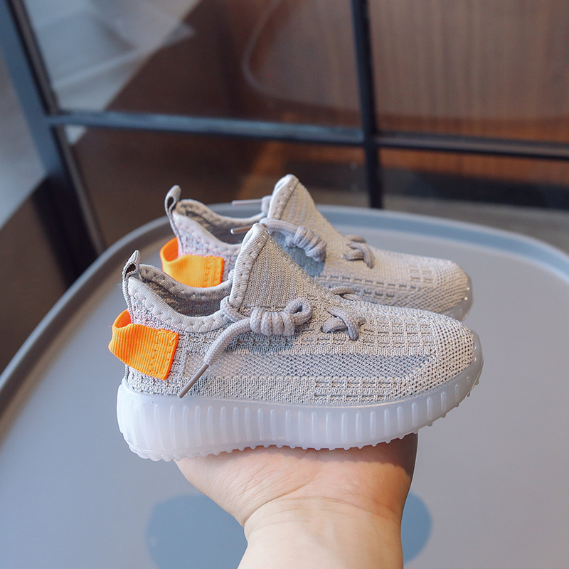Free Shipping Worldwide luxury designer Kids Hollow Mesh Kids Walking Sneakers Cool For Summer Flexible Upper Toddler Casual Athletic Trainers - view 4