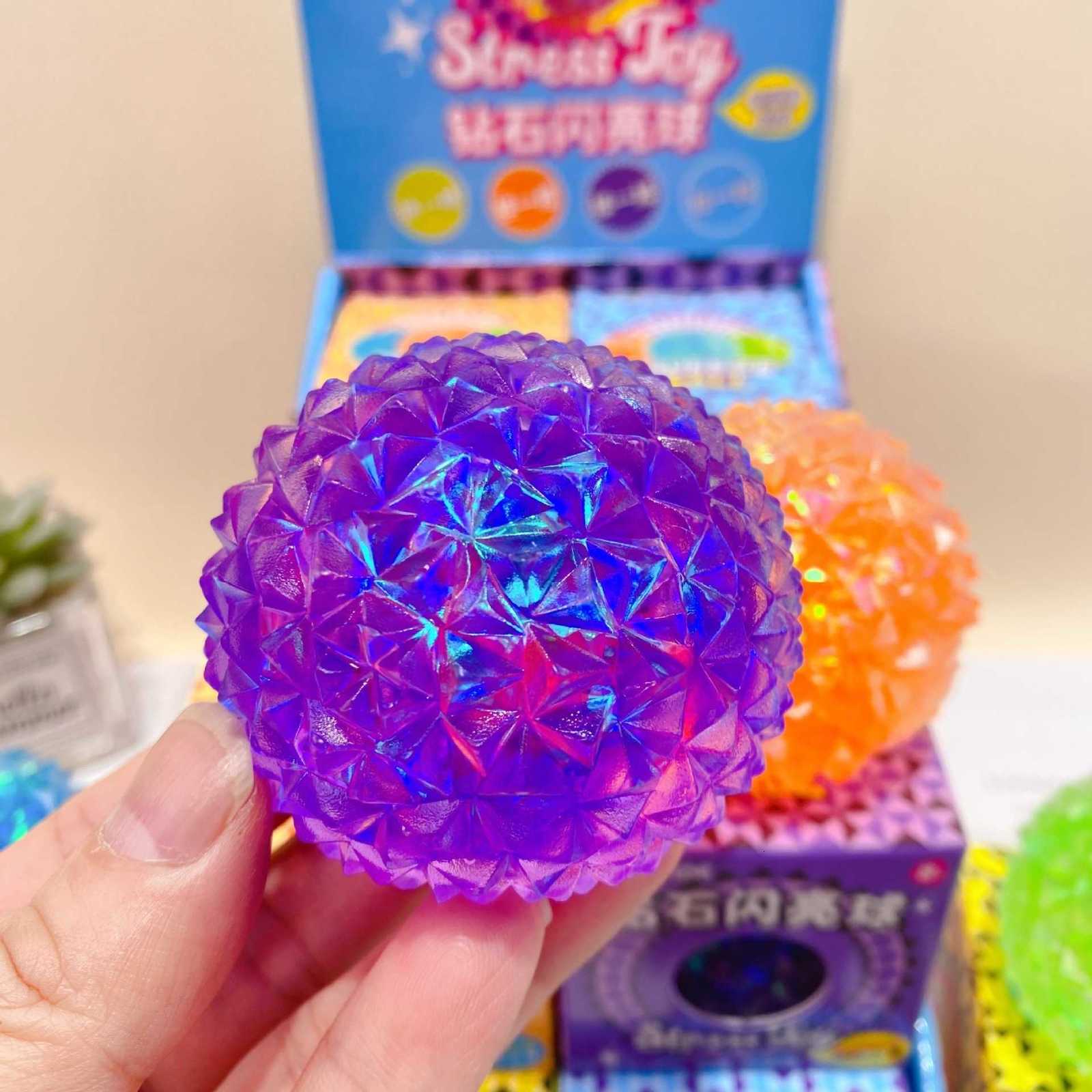 Maltose shiny ball squishy toy slow rebound stress relief ball sensory venting and decompression toy L260714DZ2M - view 4