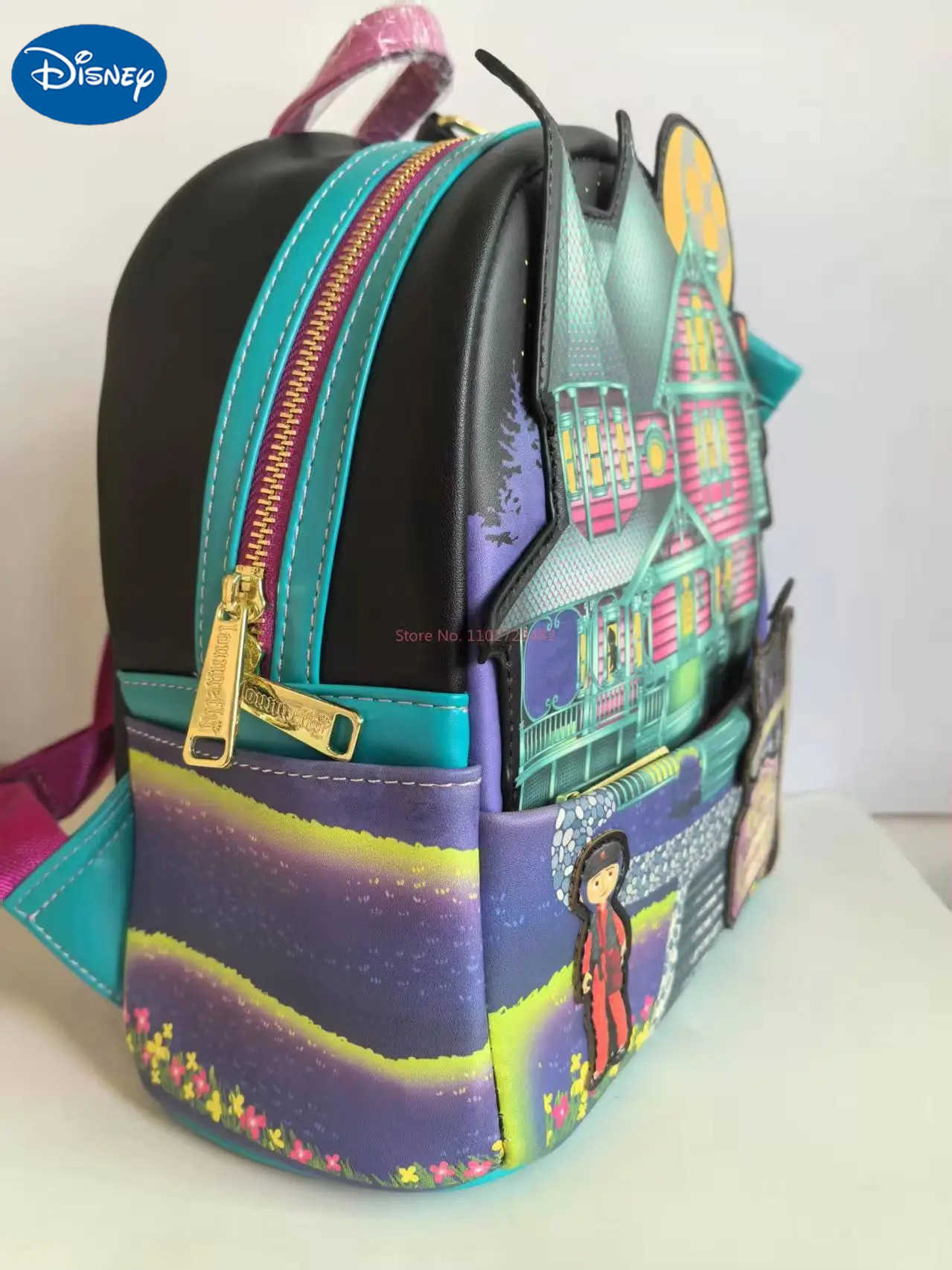 Disney New Loungefly Disney The Aristocats Sleeping Marie Toulouse Berlioz Mini Backpack Student Bag Girl Gifts Cute Children Backpack C260714 - view 6