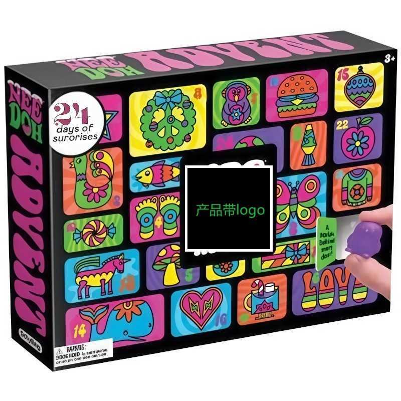 New Nee Doh Advent Calendar Blind Box Soft Squishy Stress Relief Toy for Christmas and Easter L260714S6U7 - view 4