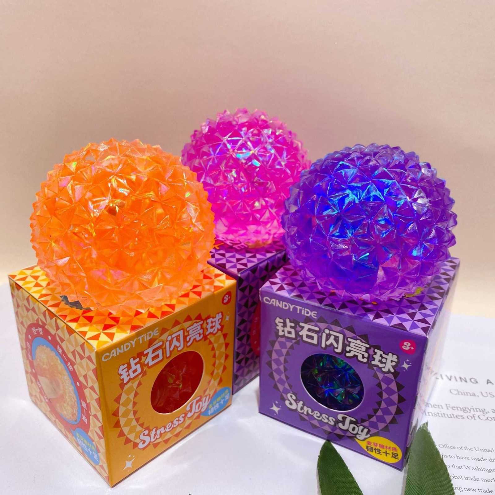 Maltose shiny ball squishy toy slow rebound stress relief ball sensory venting and decompression toy L260714DZ2M - view 6