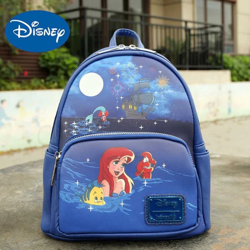 Disney New Loungefly Disney The Aristocats Sleeping Marie Toulouse Berlioz Mini Backpack Student Bag Girl Gifts Cute Children Backpack C260714 - view 3