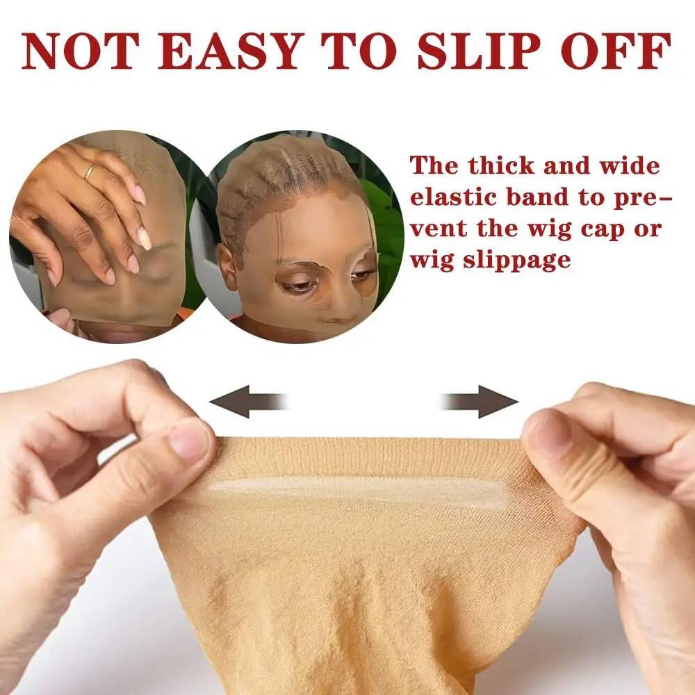 Kit,Wig Install Kit For Beginner,HD Wig Cap ,Waterproof Lace Glue,Edge Brush, Melting Elastic Band,Tweezer,Comb - view 7