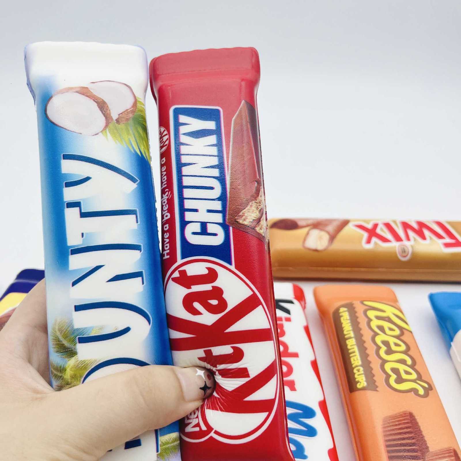 Snickers Squishy Slow-Rebound Toy Simulated Chocolate Food Squishy Toy L260714JE14 - view 3
