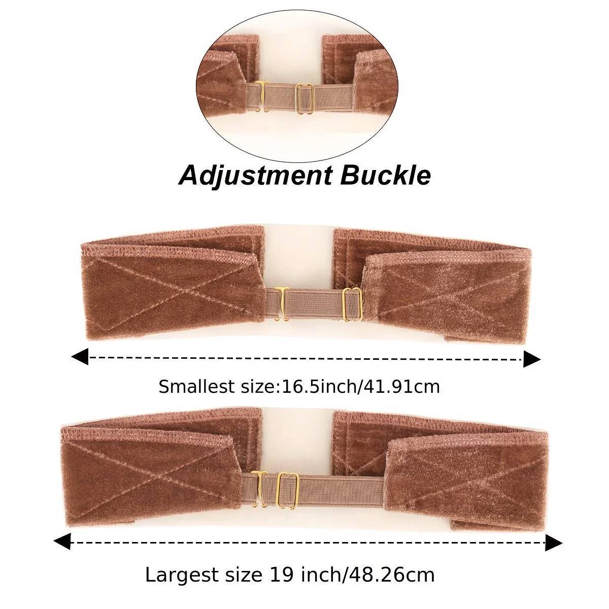 New Model Grip Band | Premium Adjustable Velvet Gripper for Lace Front Wigs Multiple colors available Keep Wig Comfortably - view 3