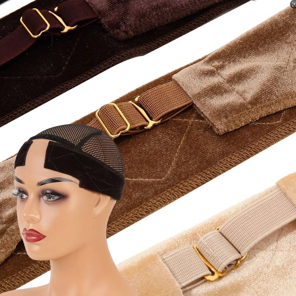 New Model Grip Band | Premium Adjustable Velvet Gripper for Lace Front Wigs Multiple colors available Keep Wig Comfortably - view 6