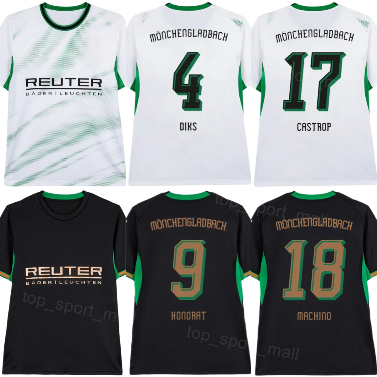 Club 26 27 Maglia Da Calcio Borussia Monchengladbach Da Uomo 4 Diks Elvedi Hono…