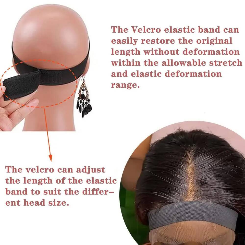 Kit,Wig Install Kit For Beginner,HD Wig Cap ,Waterproof Lace Glue,Edge Brush, Melting Elastic Band,Tweezer,Comb - view 4