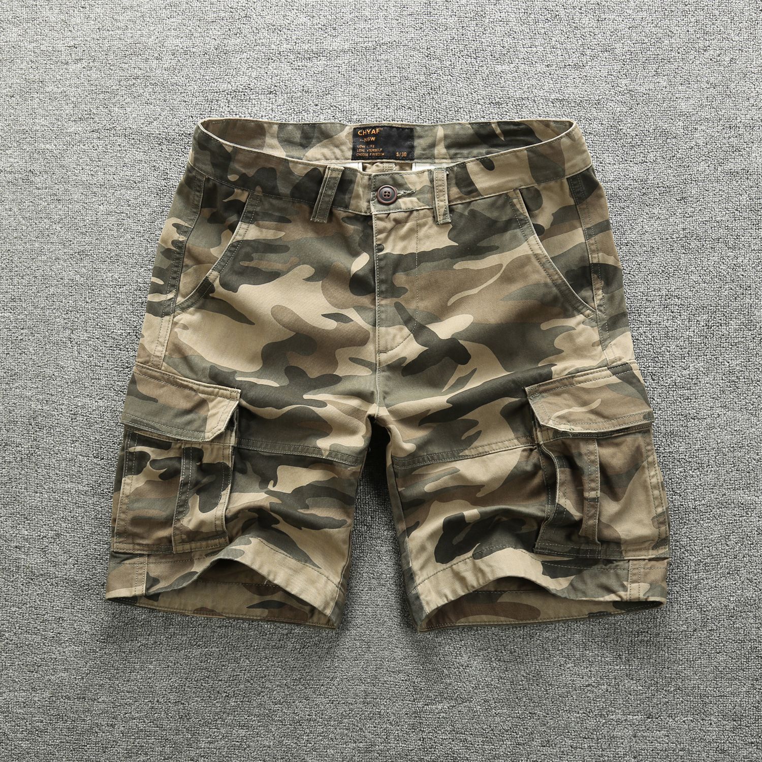 Mens summer casual camouflage shorts American-style workwear comfortable for outdoor wear trendy youth pants trendy brand 260430BJ - view 7