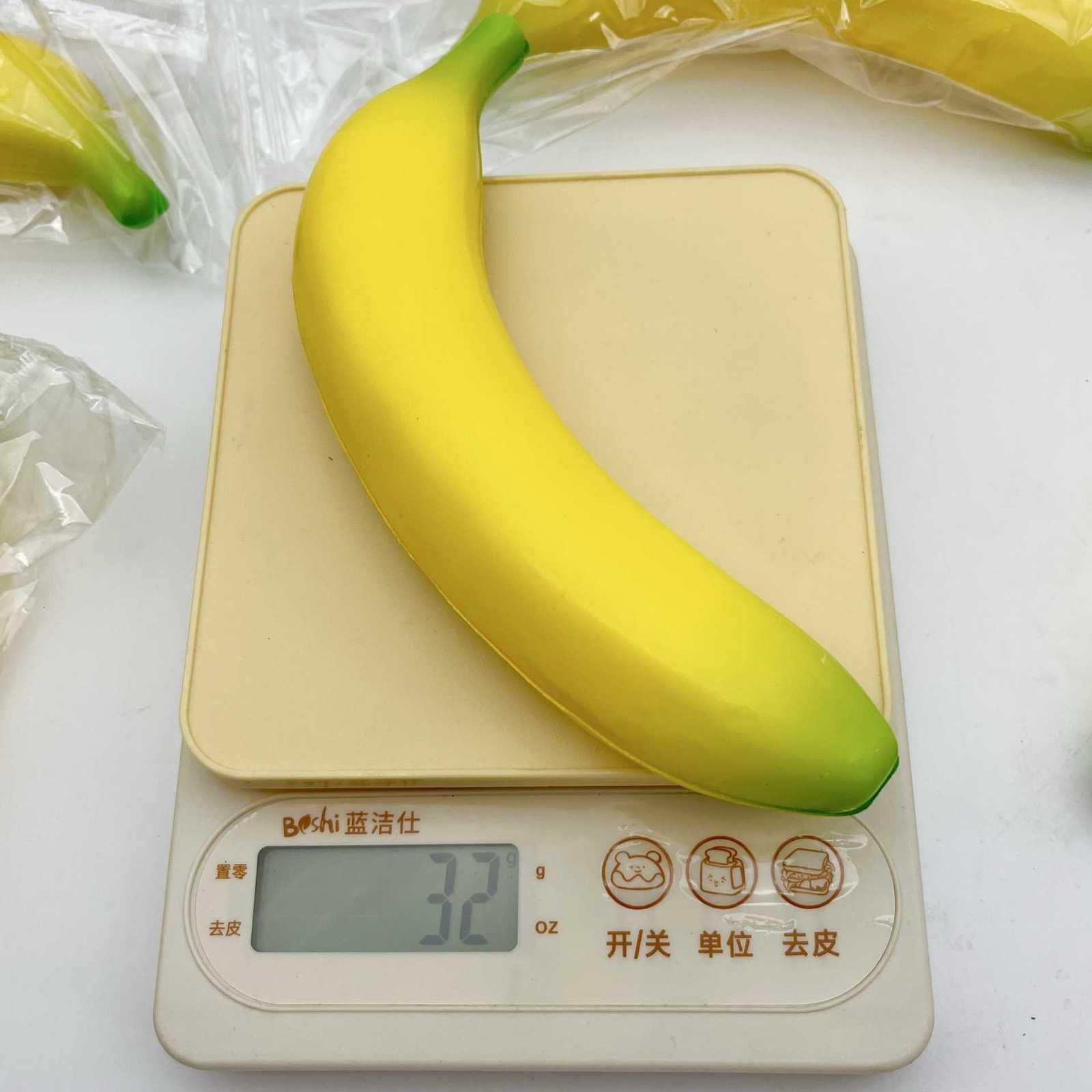 Simulated Banana Squishy Toy - Slow Rebound Stress Relief Toy Soft and Cute Sticky to the Touch L260714HIDD - view 5