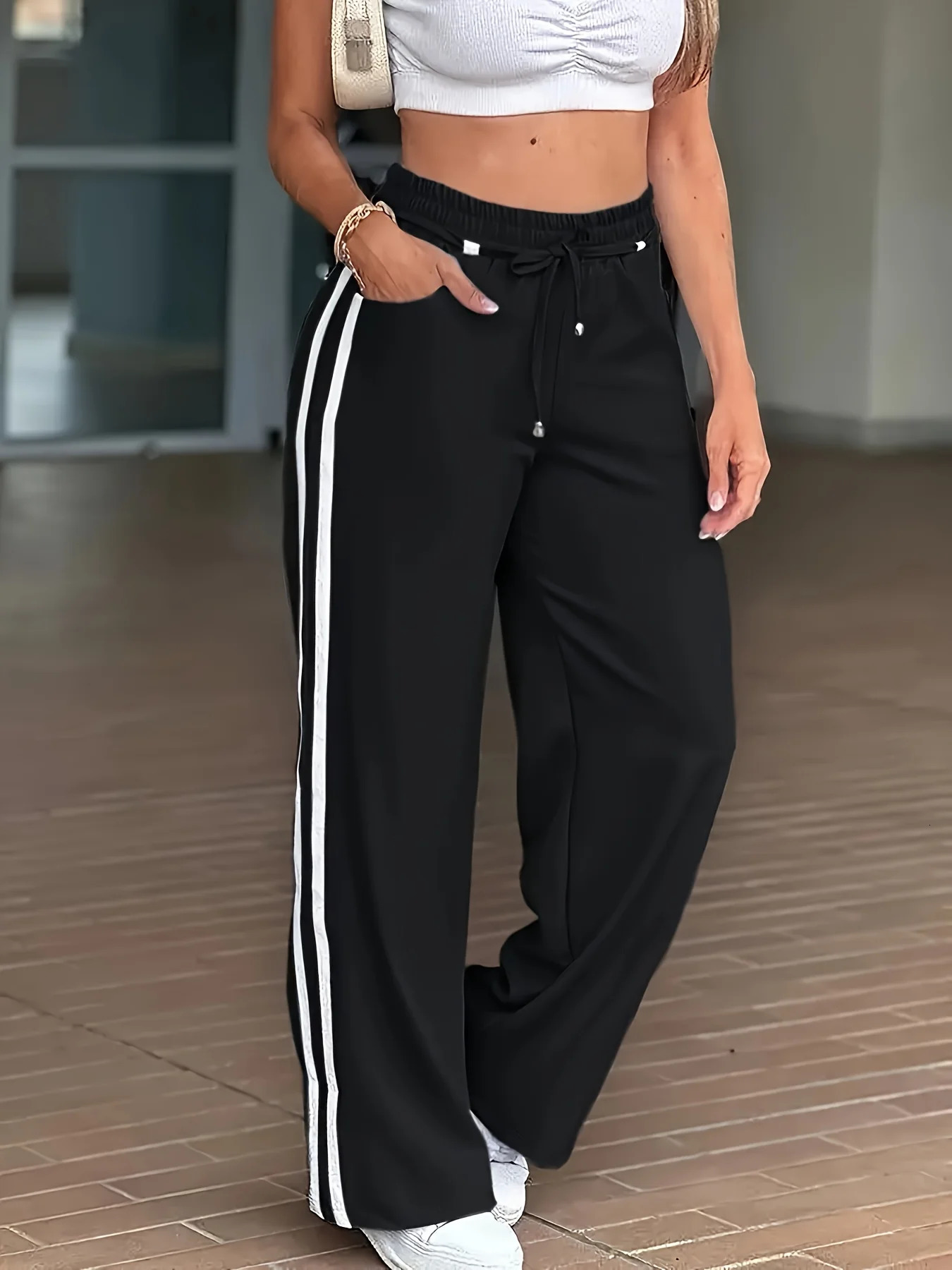 Ladies Fashion Casual Long Pants 260714banjia