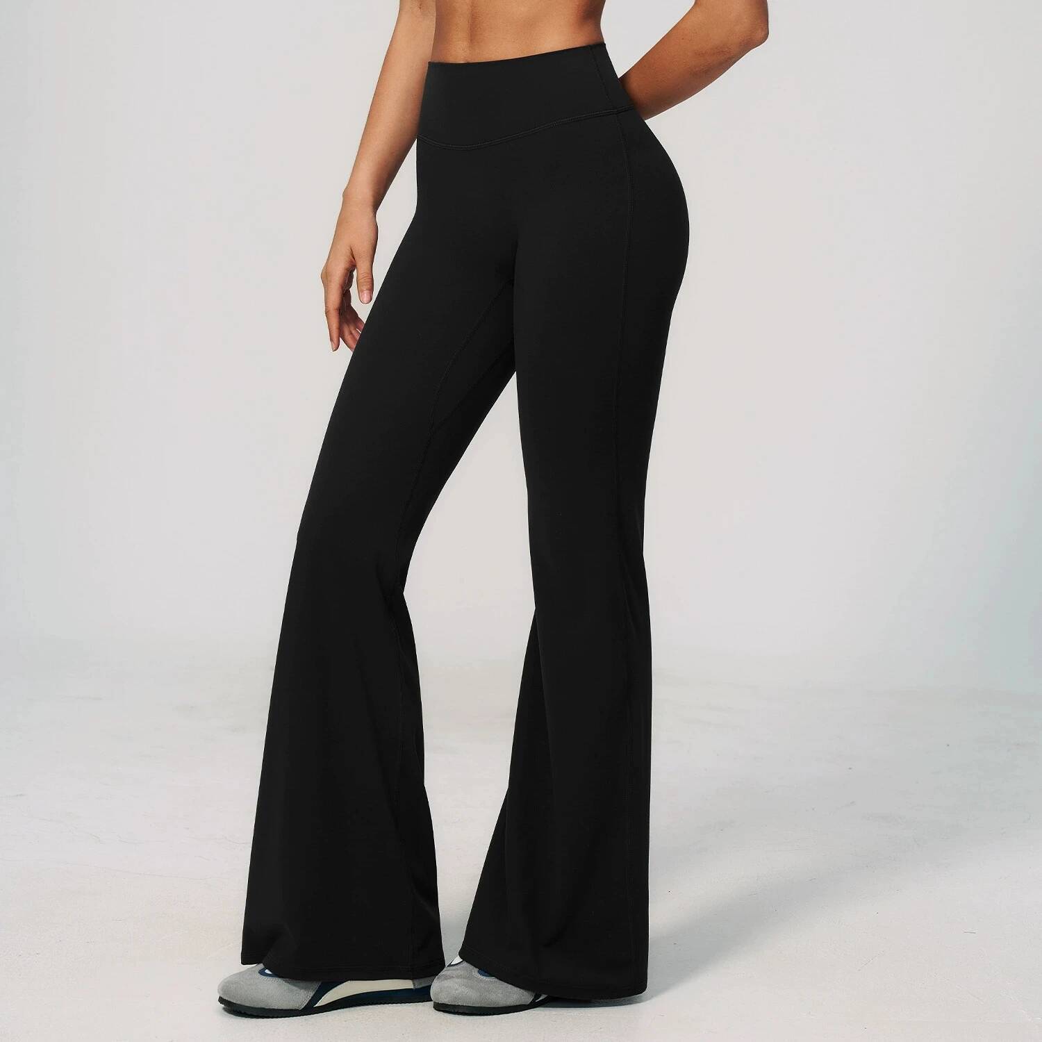 Women Bell-bottoms Yoga Tights High Waist Fitness Pants Stretch Workout Sports Push Up Flare Legging Outdoor Trousers J260715 - view 7