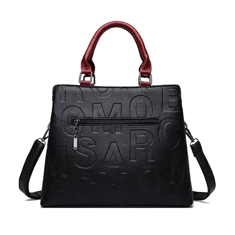 PU Leather Casual Crossbody Bags For Women Ladies Luxury Tote Handbag Female Large Capacity Travel Shoulder Bag Sac Handbag Shoulder Bag Fashion Cross - view 3
