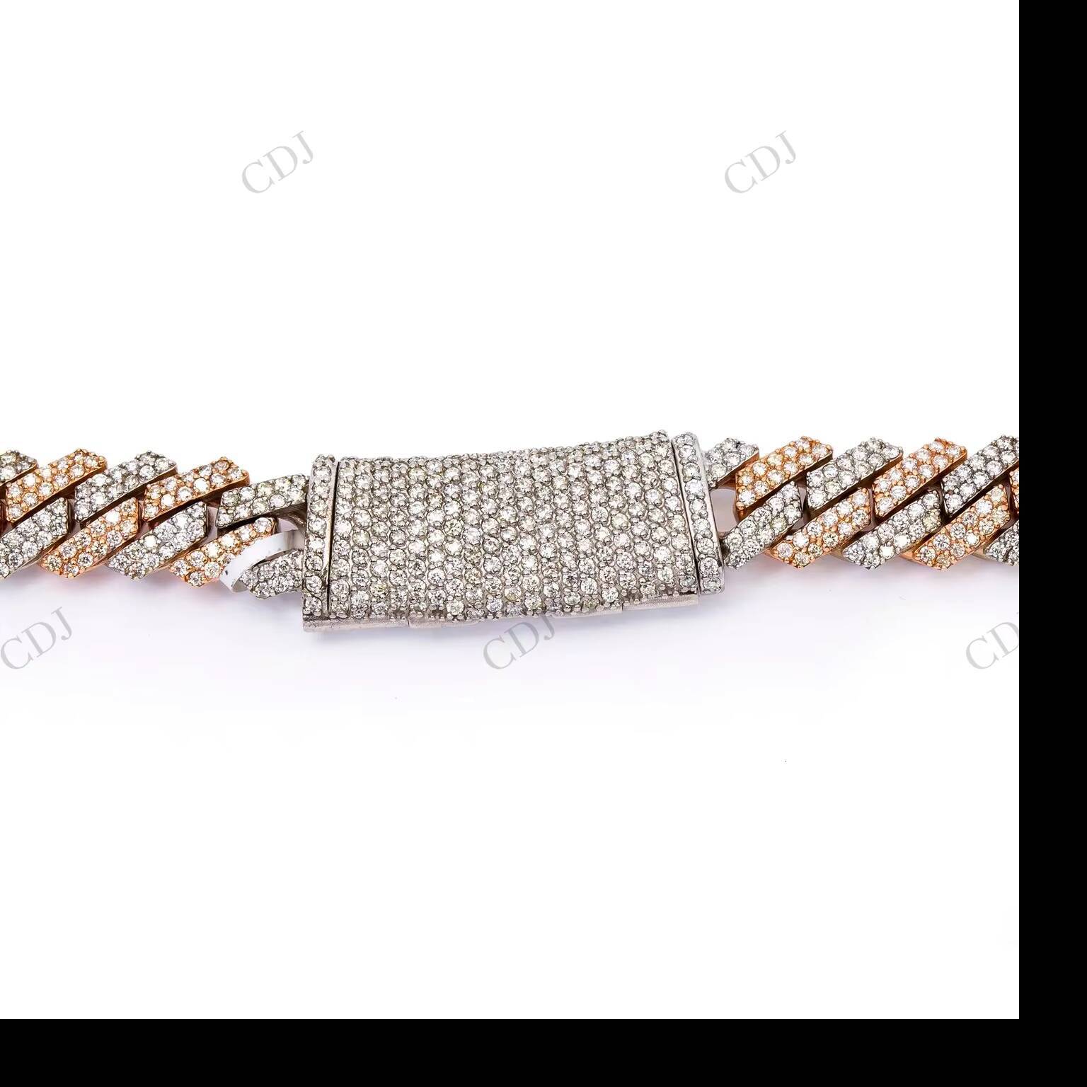 10MM 22 Fully Iced Moissanite Unisex Cuban Link Chain VVS GRA Certified 925 Silver Gold Plated Customizable Hip Hop Luxury Fine - view 3