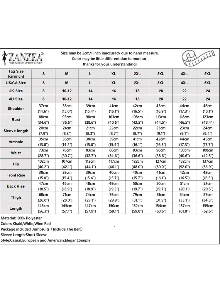 ZANZEA Street Fashion High Waist Jumpsuit Workwear Belt Rompers Solid Deep V Neck Elegant Office Lady Long Overalls 260714banjia - view 7