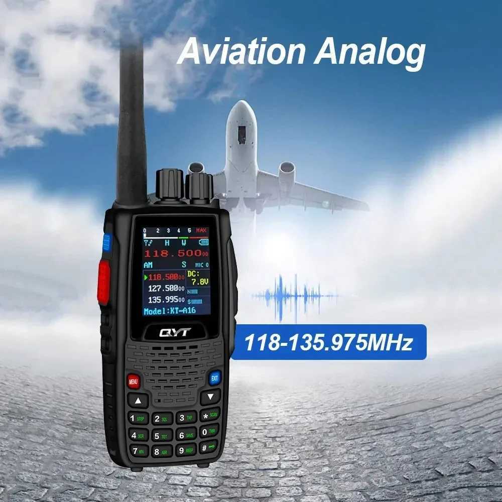 QYT Air Band Transceiver 6W VHF 118-136MHz Walkie Talkie NOAA Weather Color Sn 200 Channels for Aviation Outdoor Use X260715 - view 5