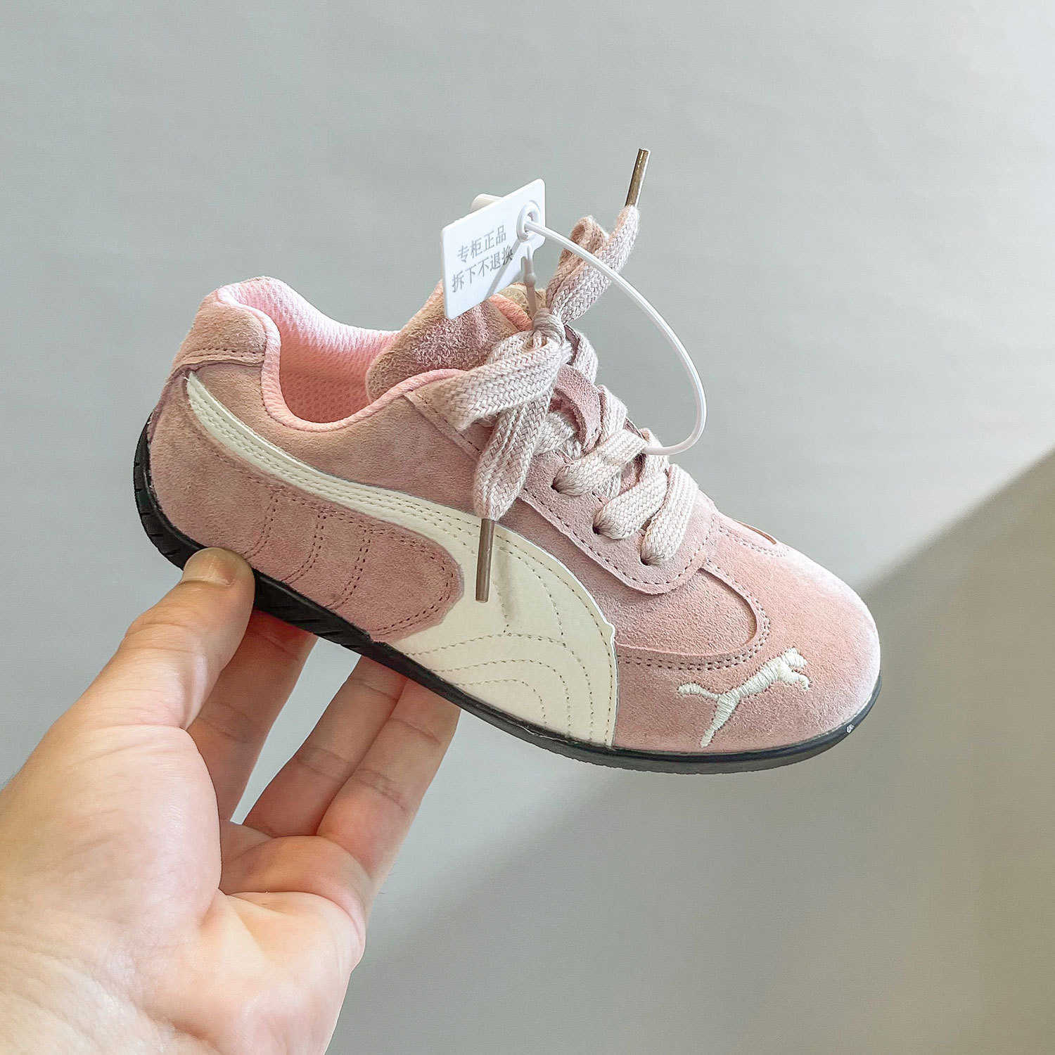 Shoes Childrens 2025 New Girls Training Shoes for Older Kids Breathable Casual Sneakers Spring and Autumn Boys Shoes S260815 - view 3