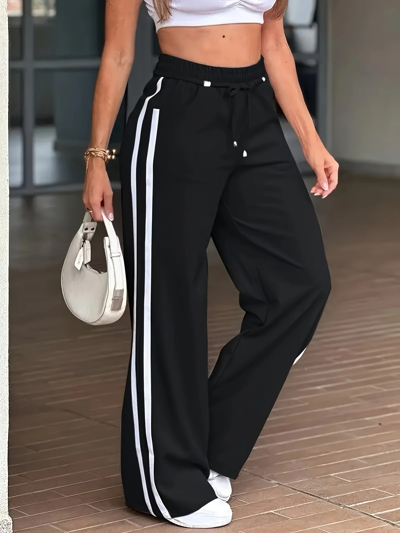 Ladies Fashion Casual Long Pants 260714banjia
