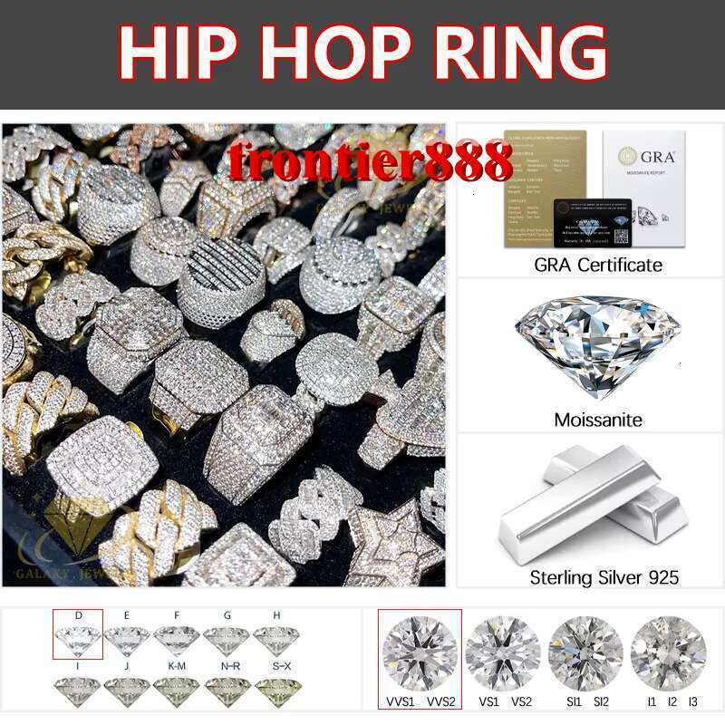 Luxury Wedding Ring 6ct 7ct 5ct Moissanite Lab Grown Diamond Ring Baguette Emerald Cut 925 Sterling 10k 14k 18k Engagement Ring - view 6