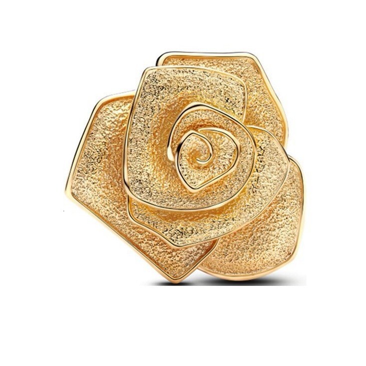 Pandora S925 Sterling Silver Beads In Gold Color, Small Golden Snake, Year Of The Snake Beads, Bracelet DIY Pendant Bead Accessories - view 6