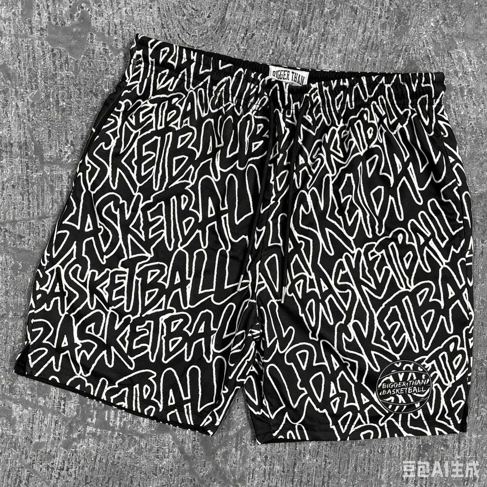 2026 Basketball Comic 3D Printed Shorts Mens Bigger Than Basketball Breathable Summer Casual Sports Streetwear Shorts Kids L26071559YS - view 4