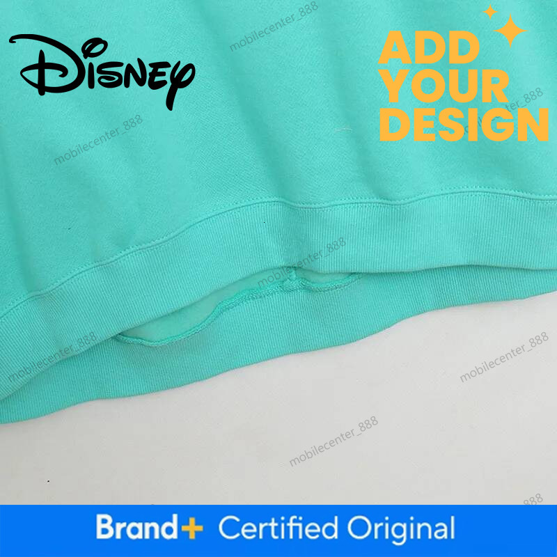 Disney World Disneyland Embroidery Sweatshirt Women Casual Fleece Jumper Mickey Daisy Duck Cartoon Loose Pullover Top O Neck - view 6