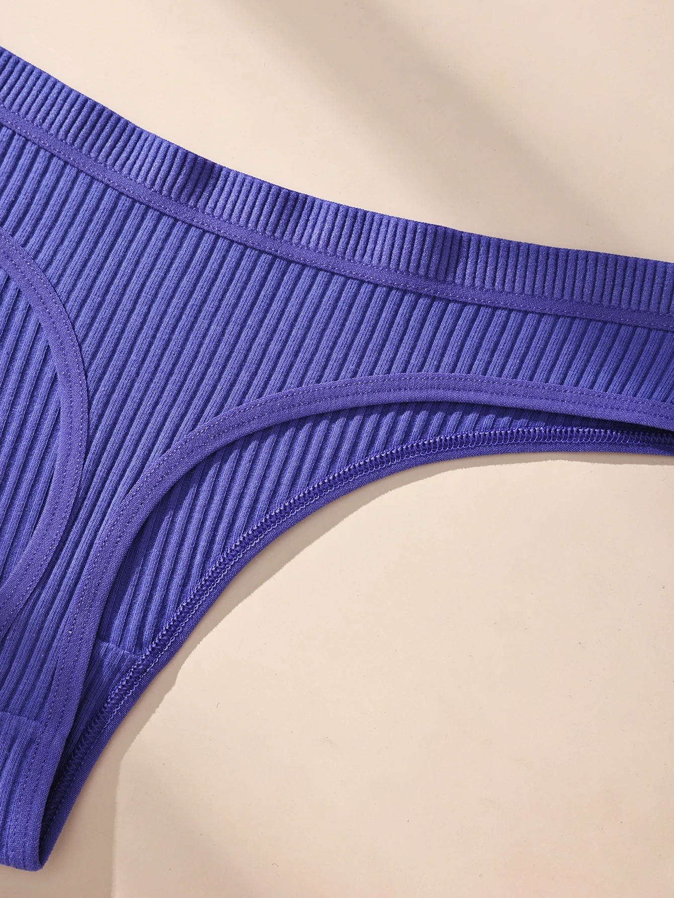 7Pcs Thongs Panties Cotton Striped Underwear Sexy Women Lingerie Solid Intimates Comfort Panty Soft GStrings XSXXL 260714banjia