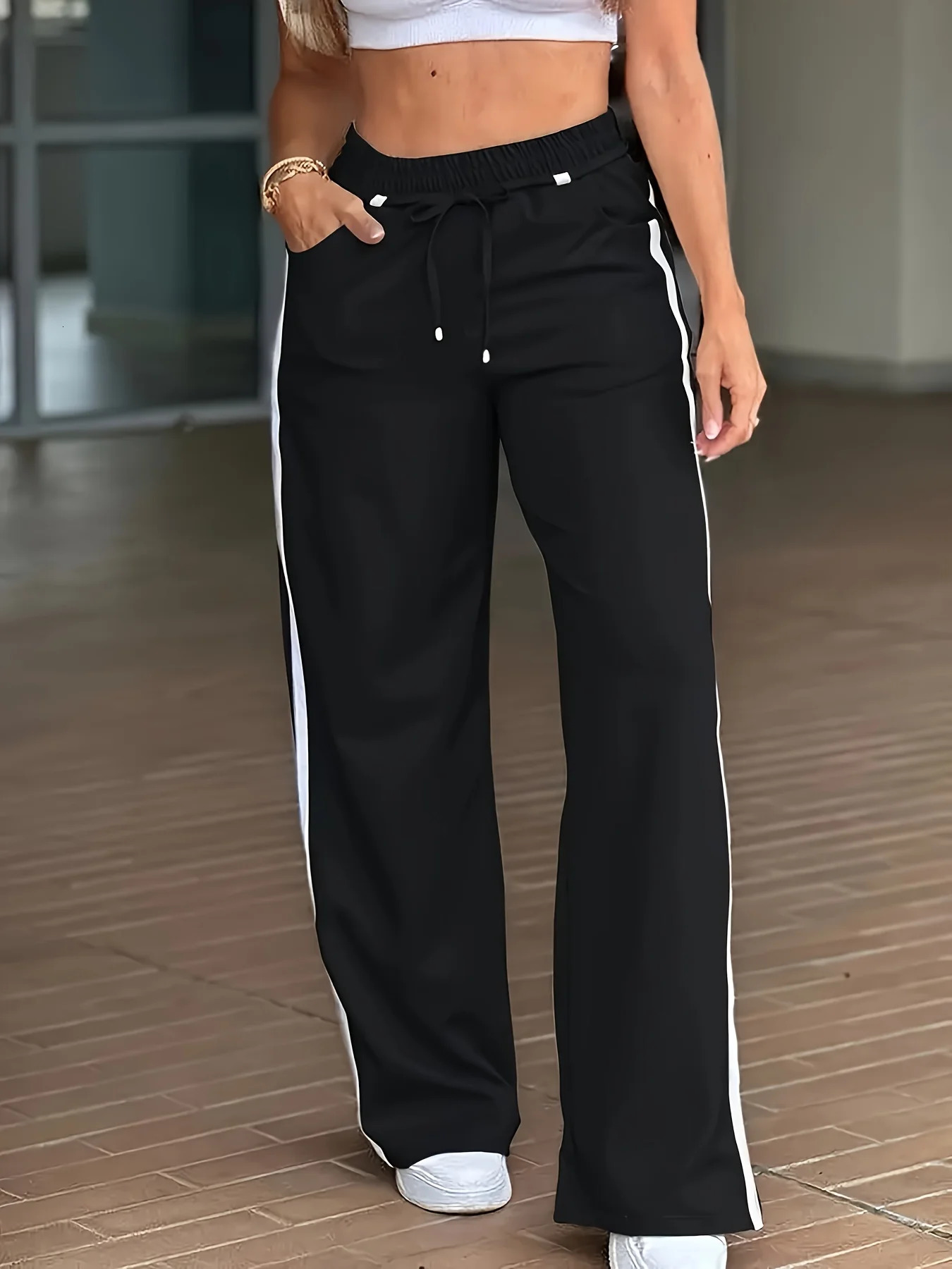 Ladies Fashion Casual Long Pants 260714banjia