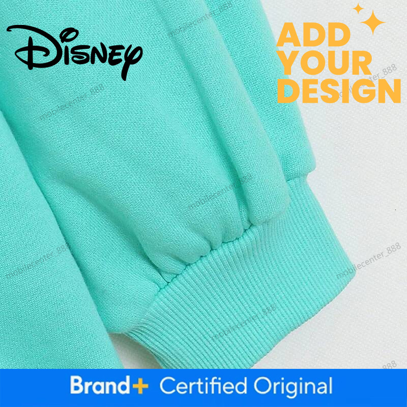 Disney World Disneyland Embroidery Sweatshirt Women Casual Fleece Jumper Mickey Daisy Duck Cartoon Loose Pullover Top O Neck - view 5