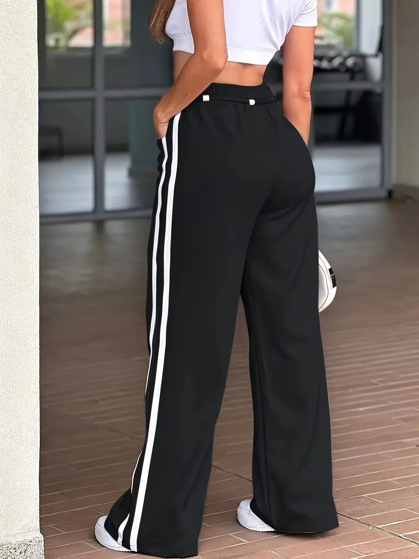 Ladies Fashion Casual Long Pants 260714banjia