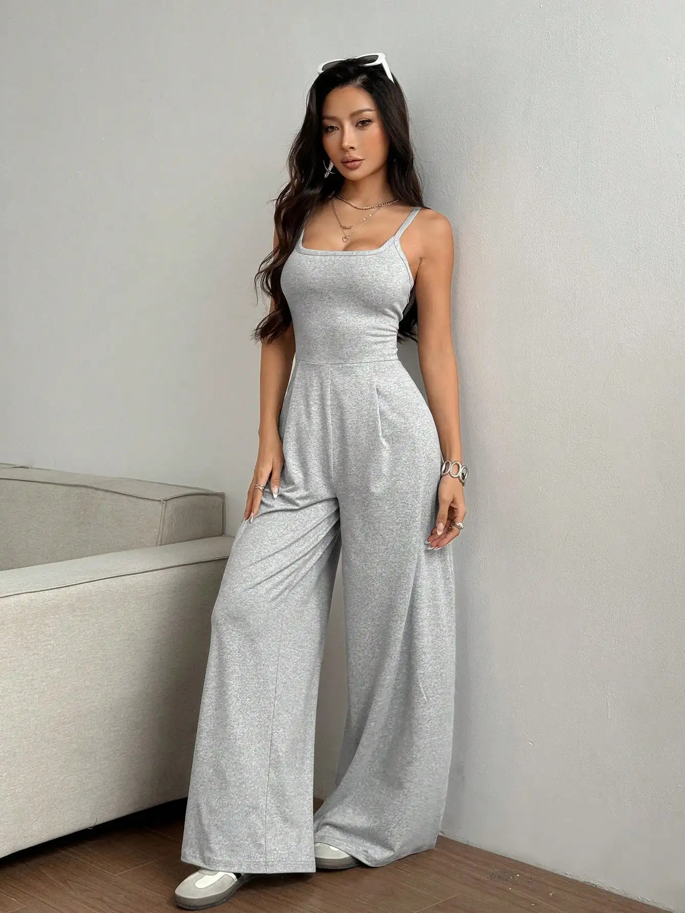 Elegant womens overalls jumpsuits for spring summer and autumn 260714banjia - view 4