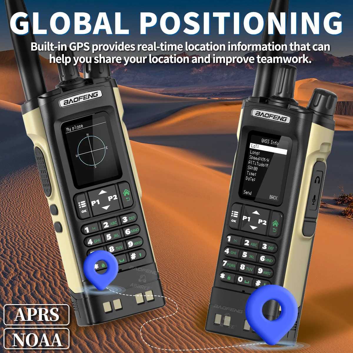 BAOFENG DMR DM-32 Digital Walkie Talkie GPS Dual Mode Analog TDMA Dual Time Slot Air Band APRS Digital Call For UV-32 Ham Radio X260715 - view 5