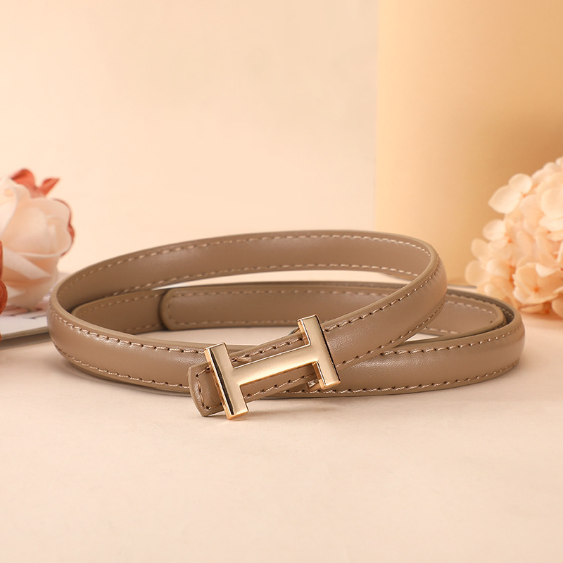 New Simple Women Fashion Casual Versatile Belt For Jeans Dresses Pants Luxury 1.5 Width - view 4