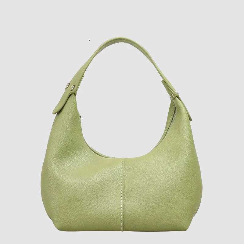 Handbag Casual Womens PU Leather Brand Designer Armpit Bag Fashionable Zipper Shoulder Bag 2026 Tote Bag Popular White HandbagT260716 - view 3