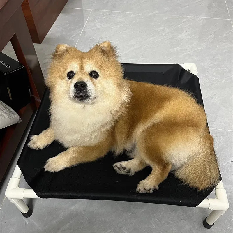 Pet Camping Bed Elevated Bed for Dogs Folding Puppy Camping Bed Cat House Portable Removable Washable Puppy Beds Dog Hammock 260715 - view 7