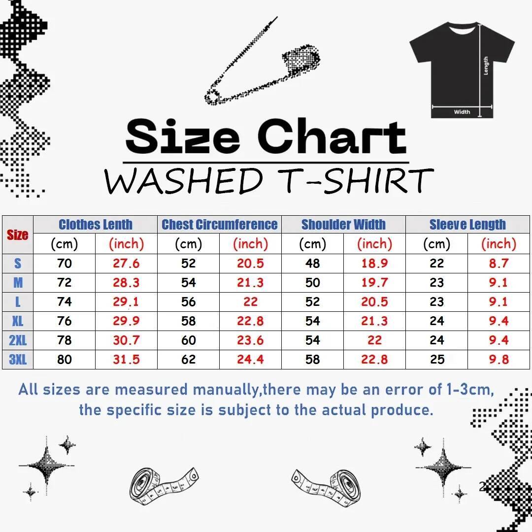 Hot Anime Kingdom Hearts New Model T-shirt Oversized personality Clothes Unisex Year round clothing Washed Retro Fashion 26Y0716 - view 5