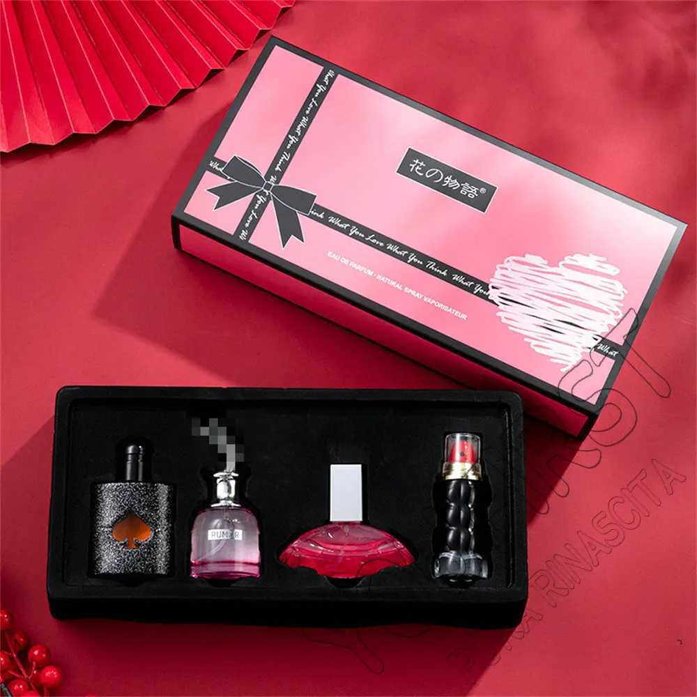 Private Brand Perfume Women Eau De Parfums Dames 105ml Perfumes De Mujer es Gift Box 4Pcs Set Natural Floral Scent Spray C260716 - view 4