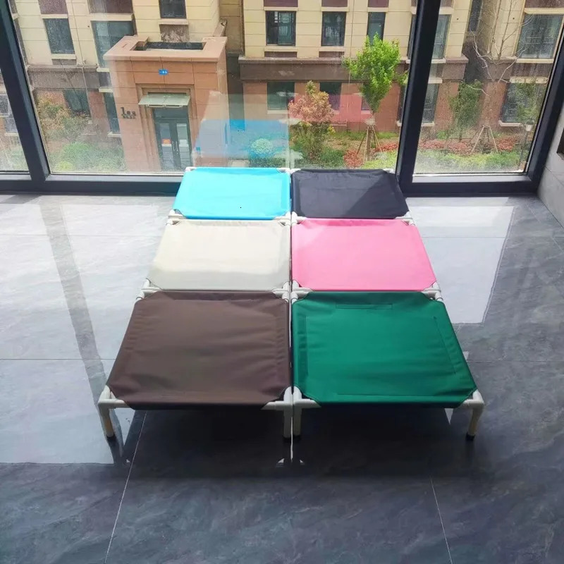 Pet Camping Bed Elevated Bed for Dogs Folding Puppy Camping Bed Cat House Portable Removable Washable Puppy Beds Dog Hammock 260715 - view 3