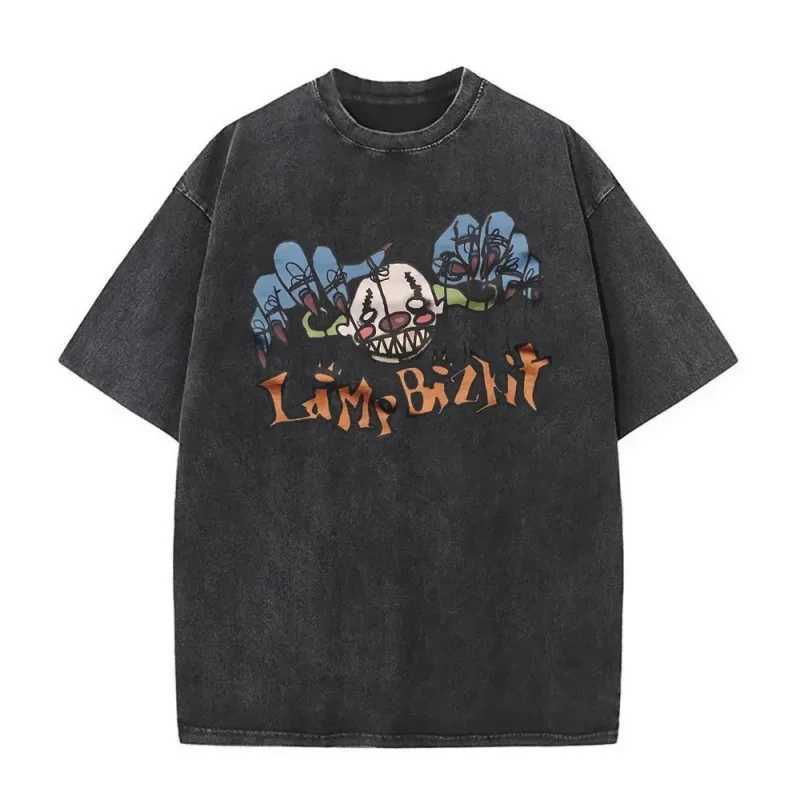 Arrival Mens Clothes Tee New Shirt Homme Graphic TShirts Men Tshirt for Men Washed Vintage Rock Band Limp Bizkit Graphic T-ShirtJ260715 - view 5