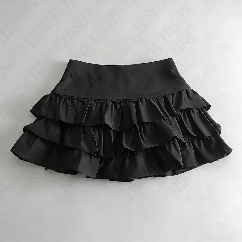 Y2K Goth Punk Black Lace Patchwork Halter Translucency Tops Women Summer Solid Backless Sleeveless Tank Top Streetwear Clothes a260716 - view 5