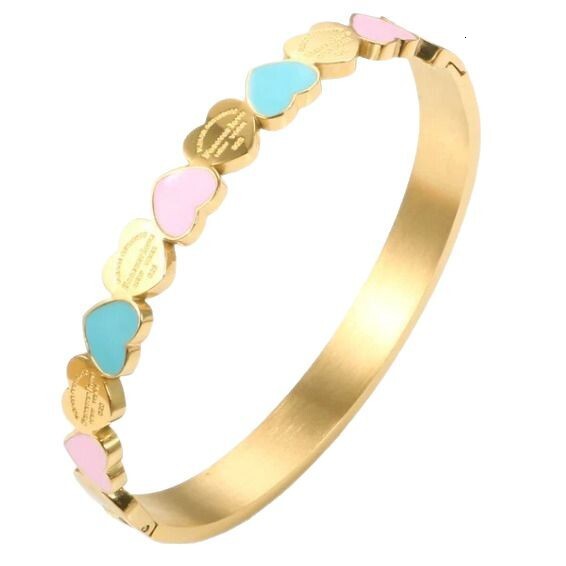 T Titanium New Korean Version 18K Non-Fading Bracelet Internet Popular Jewelry Stainless Steel Manufacturer Wholesale - view 6