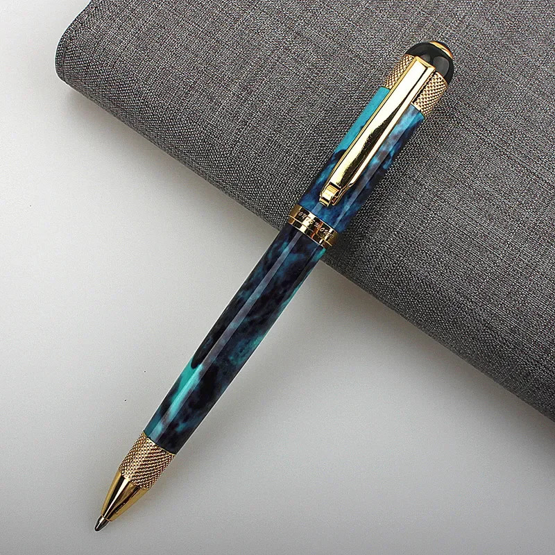 y Heavy Feel Metal Ballpoint Pens School Business Office Signature Roller Pen Writing Ballpen Student Stationery Supplies 260716