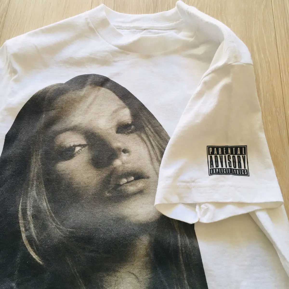 Printed Pattern Kate Cotton Moss Short Sleeve T-shirt Casual Fashion T-shirt Men Women Harajuku Retro T-shirts Unisex Y2k Tops J260715 - view 4
