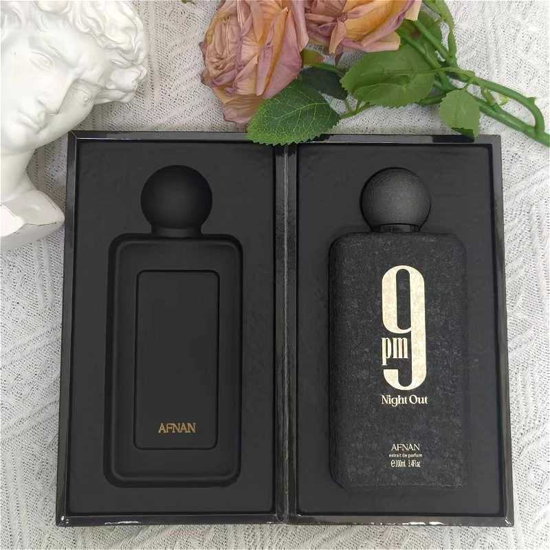 Perfumes Arabes Perfume Man 9PM Night Out AFNAN 9pm Perfumes and Colognes Woody Masculine Rich Attractive Luxury Scent 100ml C260716