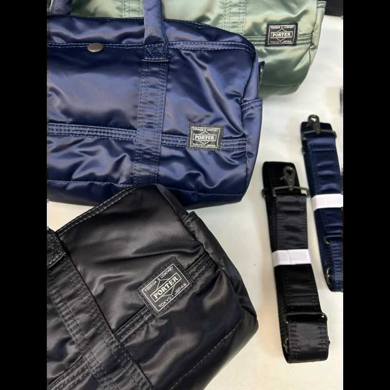 622-15150 Porter Tanker Roll Bag Shiny Bucket Bag Crossbody Shoulder Soft Casual Storage Bag Resistant Trendy Versatile Travel H260716 - view 3